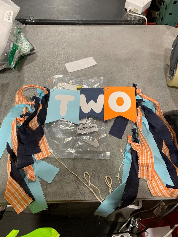 Photo 1 of "Two" Birthday Banner