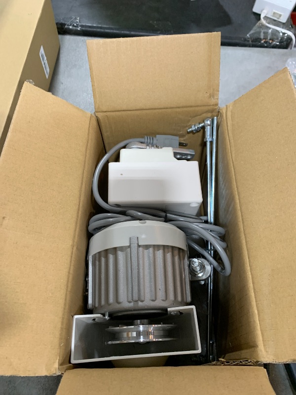 Photo 1 of Industrial Sewing Machine Servo Motor, AC110V, 1000W, 6000RPM, Servo Motor Sewing Machine with Controller and Foot Switch, Run CW and CCW, Silent, Instructions