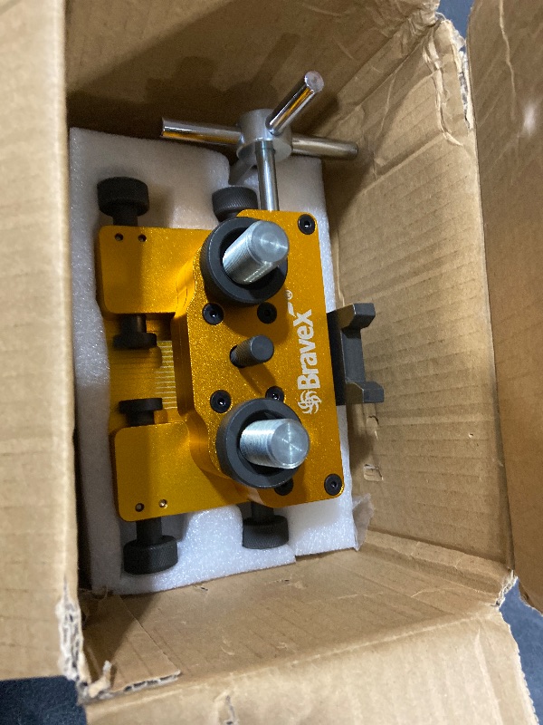 Photo 1 of [Upgraded] Sight Pusher, Sight Pusher Tool with Rotatable Sight Prong for Front and Rear Sight, High Precision, Strong Aluminum Frame, Sight Adjustment Tool Sight Removal Tool