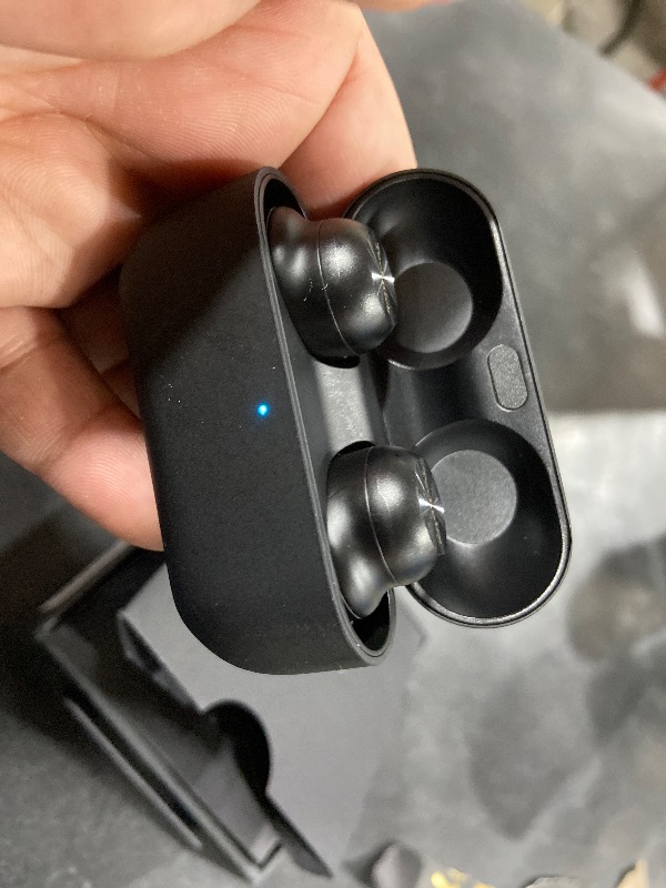 Photo 1 of Technics Reference Class Hi-Fi Wireless Earbuds, Dolby Atmos, Head Tracking, Adaptive Noise Cancelling, 3 Device Multipoint, 10-hr Battery, Wireless Charging, in Ear Headphones - EAH-AZ100-K (Black)