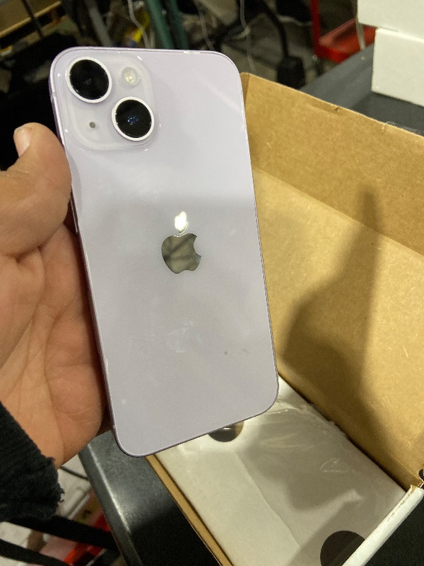 Photo 1 of Apple iPhone 14, 256GB, Purple - Unlocked (Renewed)