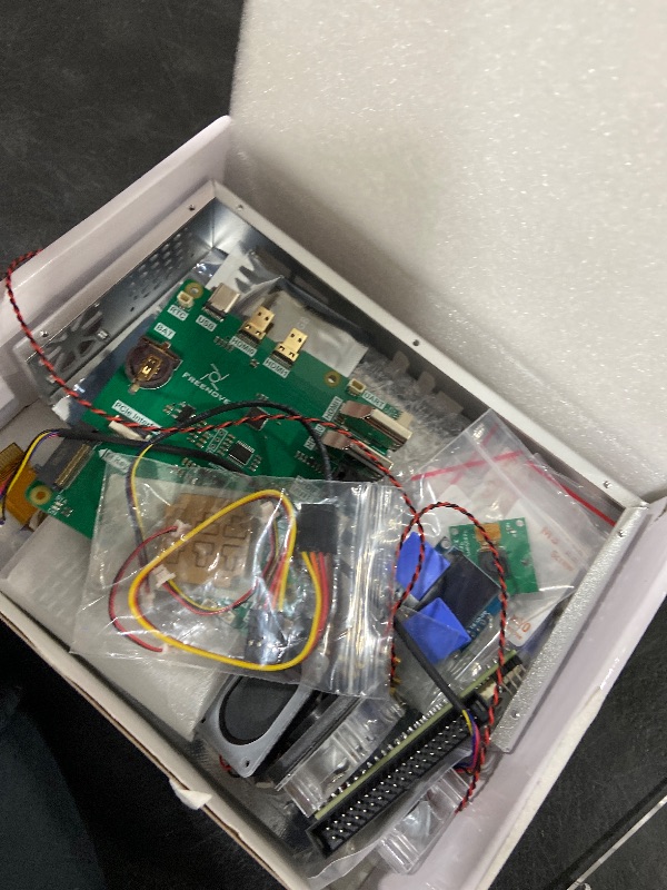 Photo 1 of FREENOVE Raspberry Pi 5 Case with Screen (4.3'' Touchscreen), 128GB M.2 NVMe SSD 800 MB/s, 5 MP Camera, OLED Screen, Stereo Speakers, 3.5 mm and Optical Audio (S/PDIF)