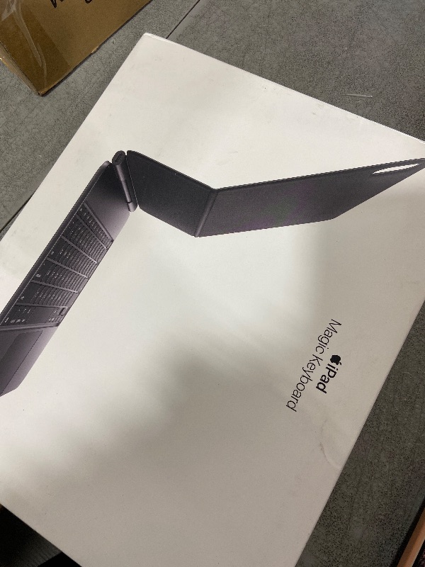 Photo 1 of Apple iPad Magic Keyboard Case for iPad Pro 13-inch (M4), Great Typing Experience, Built-in Trackpad, Function Row, US English - Black