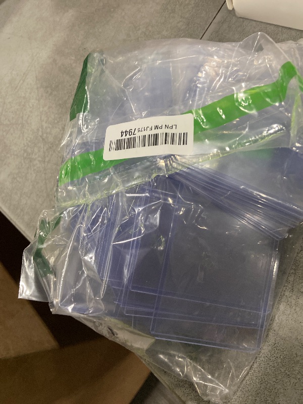 Photo 1 of 1000 Card Sleeves Top Loaders for Cards, 3"X4" Toploaders for Cards, Premium Baseball Card Protectors Hard Plastic for Sports and Game Cards (500 Top Loaders + 500 Clear Sleeves)