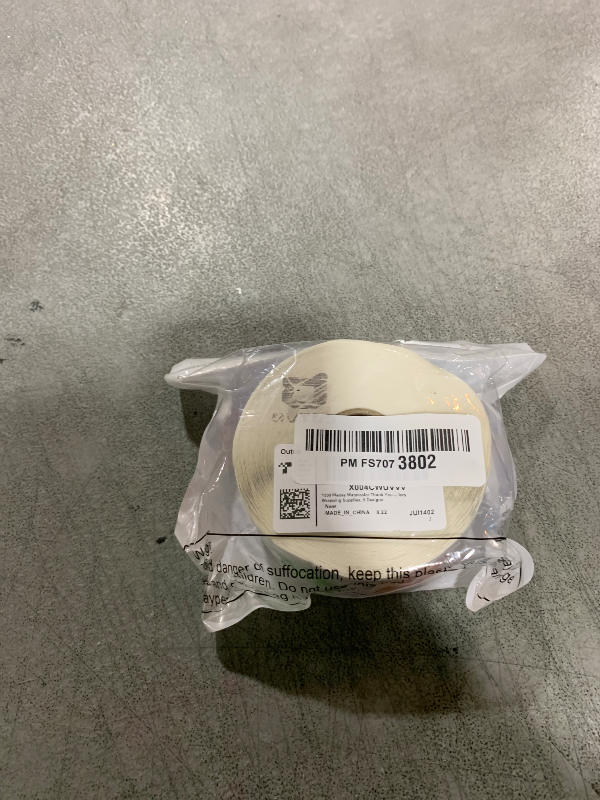 Photo 1 of 1000 Pieces Watercolor Thank You Roll Stickers 1.5 Inch Adhesive Thank You Business Stickers Round Shape Labels for Presents Bags Envelopes Bubble Mailers Wrapping Supplies, 8 Designs