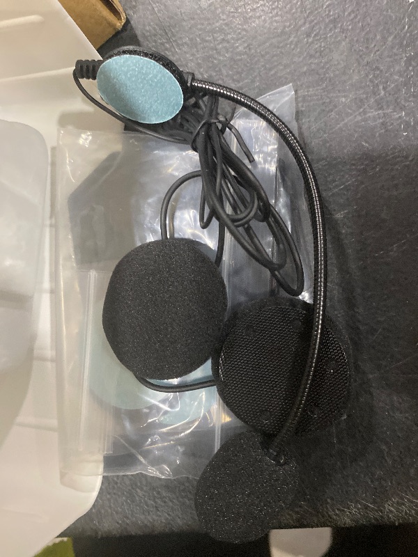 Photo 1 of GaiRen V4 Plus Motorcycle Bluetooth Helmet Intercom Headset, 4 Rides Group Communication System for Motorcycling Soccer Referees Skiing ATV/Off Road (4 Pack)