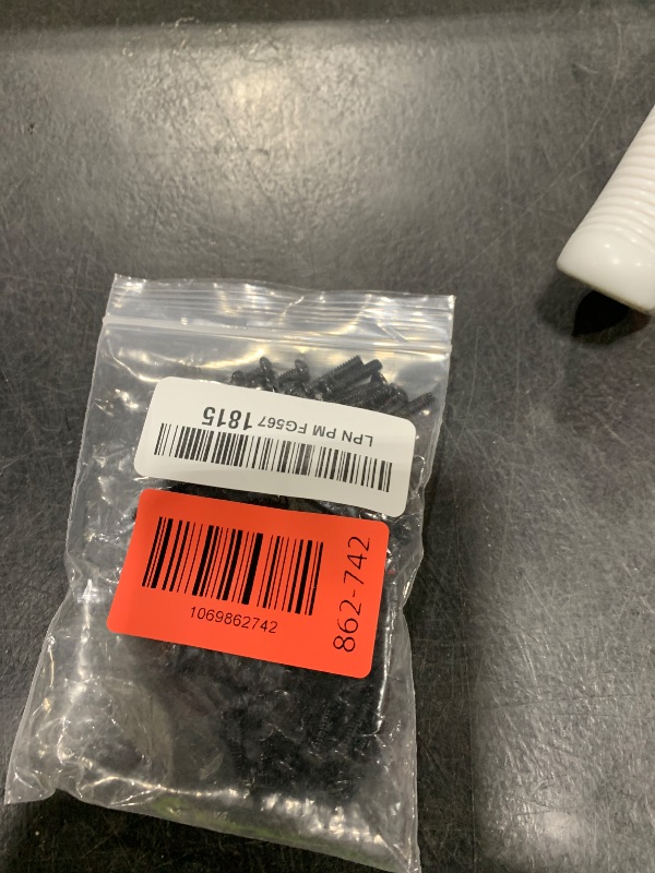 Photo 1 of #6-32 x 5/8" Stainless Pan Head Machine Screws 100 Pcs, 18-8 (304) Stainless Steel Phillips Drive Pan Head, Full Thread, Black Coated, Fayeploo (with Double End Screwdriver Bit)