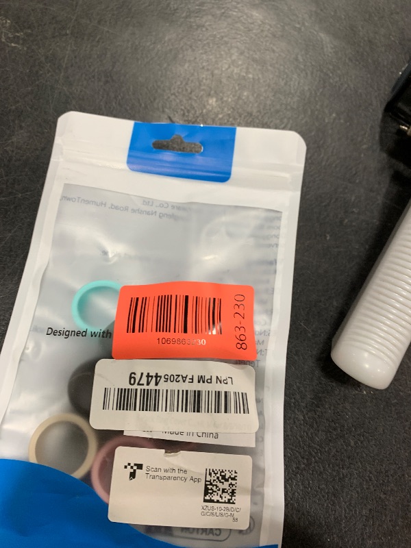 Photo 1 of 10 Pack Ring Cover Compatible with Oura Ring Gen 4/4 Ceramic, Oura Ring 3 Horizon/Heritage, Surport Charging with Cover on, Anti-Scratch Elastic Silicone Ring Protector for Men Women, M for 8/9/10/11