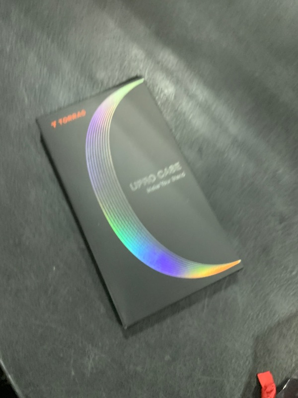 Photo 1 of TORRAS Ultra-Magnetic Ostand for iPhone 15 Pro Case, [Compatible with MagSafe] [Flexible Stable Stand] Military-Grade Protection Translucent Slim Anti-Scratch Ring Kickstand, Navy Blue 6.1"