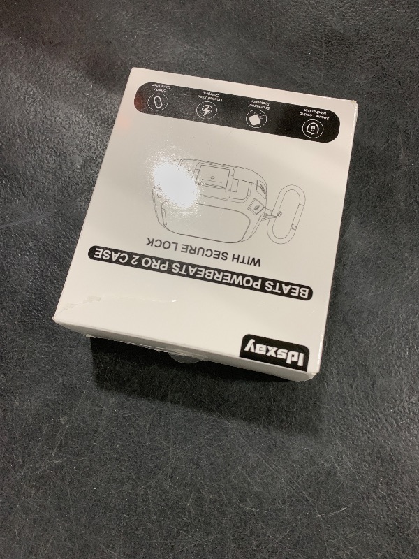 Photo 1 of [Upgrade Secure Lock] for Beats Powerbeats Pro 2 Case Cover, LDSXAY Carbon Fiber Shockproof Protective Cover for Powerbeats Pro 2 2025 with Cleaner Kit & Carabiner (Black)