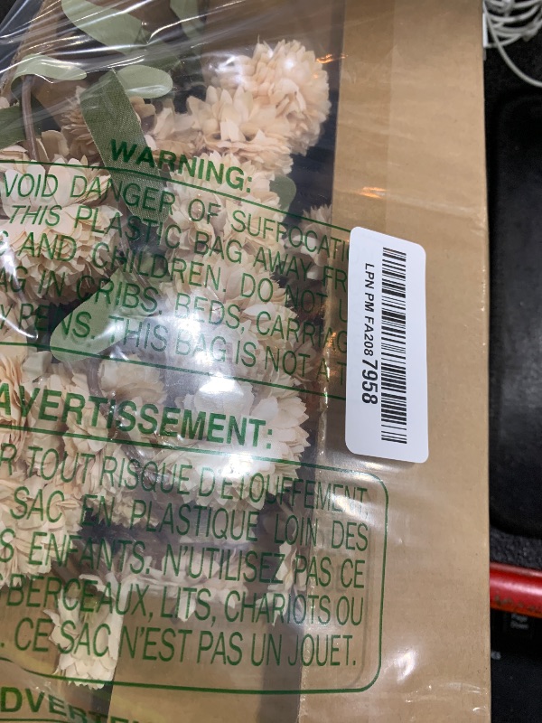 Photo 1 of 10 Pcs Fake Flowers, Artificial Mums with Long Stems, Beige Faux Pompon Mums Floral Arrangement, Champagne Plastic Flowers Silk Dried Flowers Home Decor, Fall Decorations for Home Vase(No Vase)