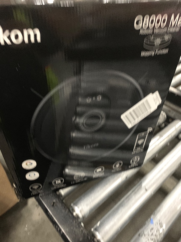 Photo 1 of **INCOMPLETE** SEE NOTES** Tikom Robot Vacuum and Mop Combo, 5000Pa Robotic Vacuum Cleaner, 150 Min Max, App & Remote Control, Ideal for Hard Floor, Carpet, Pet Hair, Self-Charge(G8000 Max)