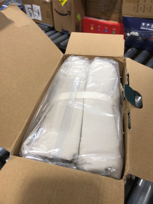 Photo 1 of SONORO KATE 100% French Pure Linen Queen Size Sheets, Breathable and Durable Linen Bed Sheets, Anti-Tear, Machine Washable, 16 Inch Deep Pocket - 4 Piece (Natural Linen)