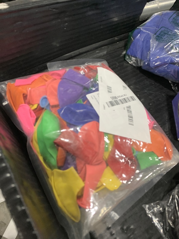 Photo 1 of 100 PCS Balloons, 12 Inch Assorted Colors Balloon & 10 Kinds of Color Balloons, Latex Balloon Bulk for Birthday, Baby Shower, Wedding, Family Party.