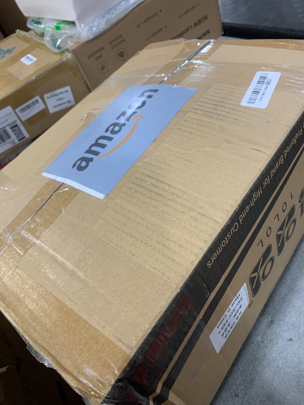 Photo 1 of 10L0L 4 Passenger Golf Cart Driving Enclosure for Club Car Precedent with Short Roof Up to 57", 4-Sided Clear Window 600D Rain Cover All Weather Windproof Waterproof - Beige with Grey