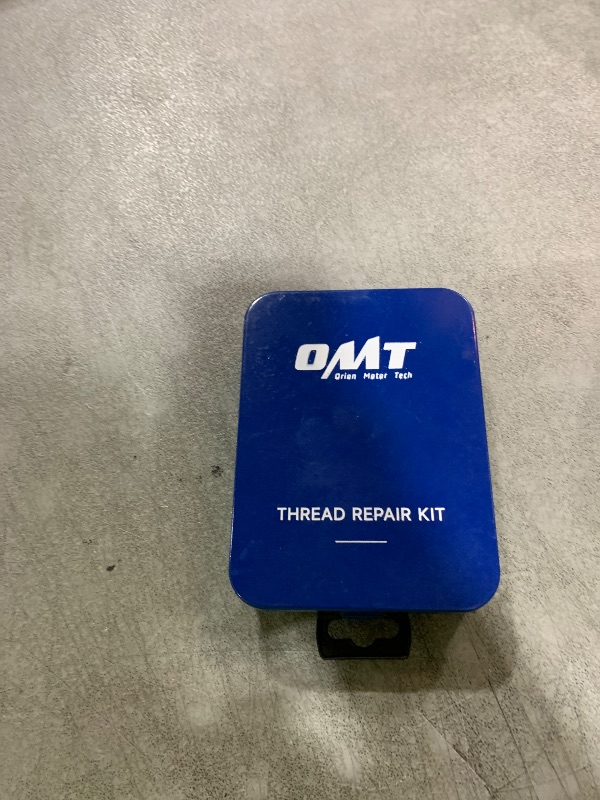 Photo 1 of Orion Motor Tech Helicoil Thread Repair Kit, M6x1.0 Thread Repair Tool with HSS Drill Bit & 30 Thread Inserts, Metric Thread Repair Installation Kit for Rethreading Internal Threads with Carry Case