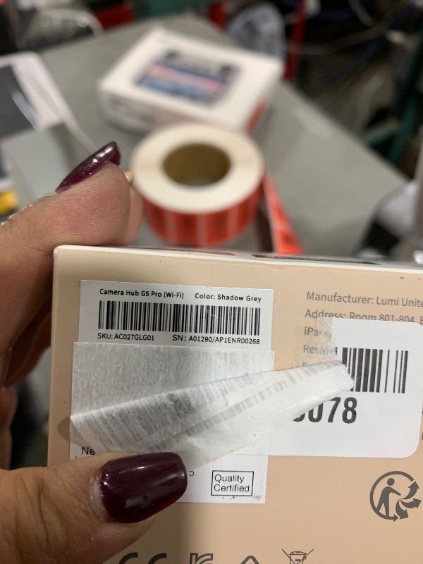 Photo 1 of Aqara 4MP Camera Hub G5 Pro WiFi, True Color Night Vision Security Camera Outdoor, 2.4/5Ghz WiFi, HomeKit Secure Video, Thread Border Router, Local Detection, Thread/Zigbee, Supports Alexa,Google Home