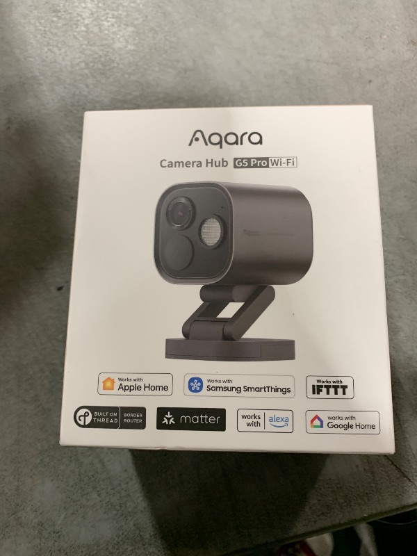 Photo 1 of Aqara 4MP Camera Hub G5 Pro WiFi, True Color Night Vision Security Camera Outdoor, 2.4/5Ghz WiFi, HomeKit Secure Video, Thread Border Router, Local Detection, Thread/Zigbee, Supports Alexa,Google Home
