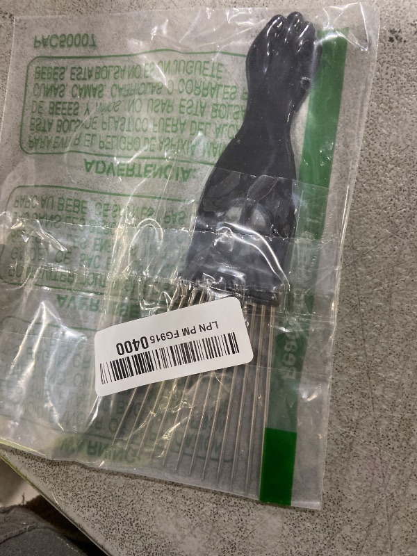 Photo 1 of 1 Pack CAREHOOD Metal Afro Lift Comb - Wide Tooth for Men's and Women's Curly/Textured Hair, Detangling Tool for Wigs, Braids, and Styling