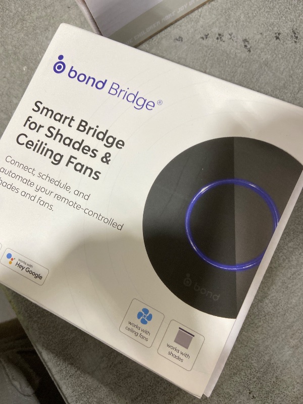 Photo 1 of BOND | Add Wifi to Ceiling Fan, Fireplace or Motorized shades | Works with Alexa, Google Home | Remote Control with App | Works with iPhone or Android