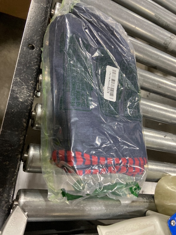 Photo 1 of CosFantasy Mens Red Striped Pants Han Solo Pants Halloween Costume Straight Cut Jeans Light Weight Size L