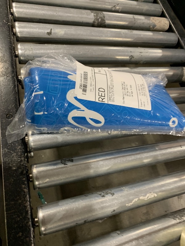 Photo 1 of (2PCS) Washer And Dryer Covers For The Top With Blue Design And Happy Life Words, Decorative Washer Dryer Topper And Washing Machine Cover For A Cheerful Laundry Room (23 x 23 in)