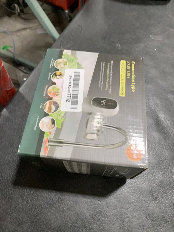 Photo 1 of 110V Instant Heating Faucet Hot Water Tap Tankless Water Heater Electric Kitchen Faucet Fast Heating Water Heater Tap 3000W