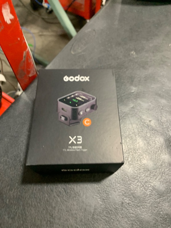 Photo 1 of Godox X3C X3 C X3-C TTL Wireless Flash Trigger Compatible for Canon Camera, OLED Touchscreen Flash Transmitter,Built-in Lithium Battery+Quick Charge(Upgrade Version of X2T-C/Xpro-C/XProII-C)