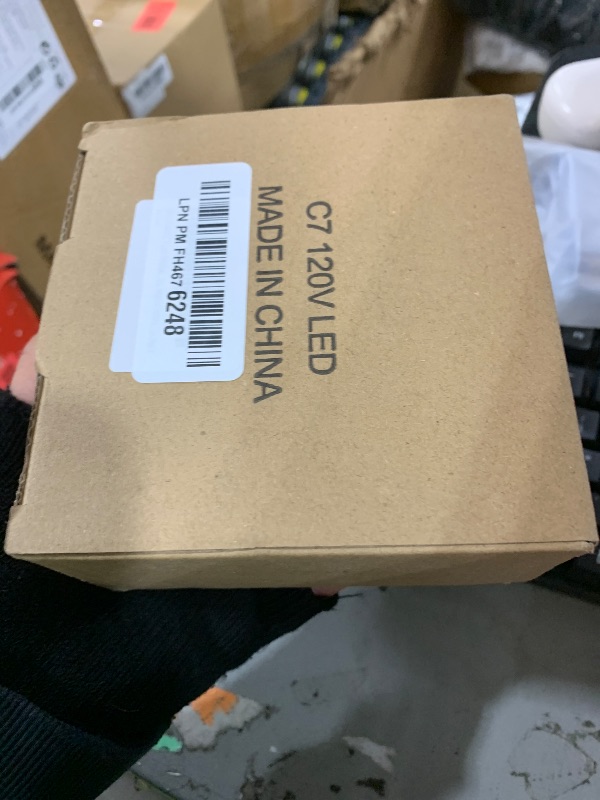 Photo 1 of Meconard C7 Led Replacement Christmas Light Bulbs, C7 Shatterproof Led Bulbs for Christmas Indoor Outdoor String Lights, E12 Candelabra Base, Commercial Grade Holiday Bulbs, Warm White, 25 Pack