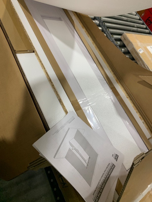 Photo 1 of Trimlite 24 Inch by 79 Inch Flat 2-Panel Colonial Interior Bifold Door with Installation Hardware with Ovolo Sticking Profile