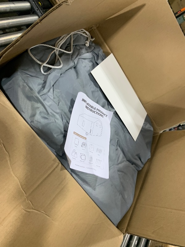 Photo 1 of WARSUN 16.5x13x11.5Ft Small Inflatable Nightclub with Blower Black Inflatable Night Club Party Tent for Birthday Wedding Raves Dance Floor Yard Party Rental Business