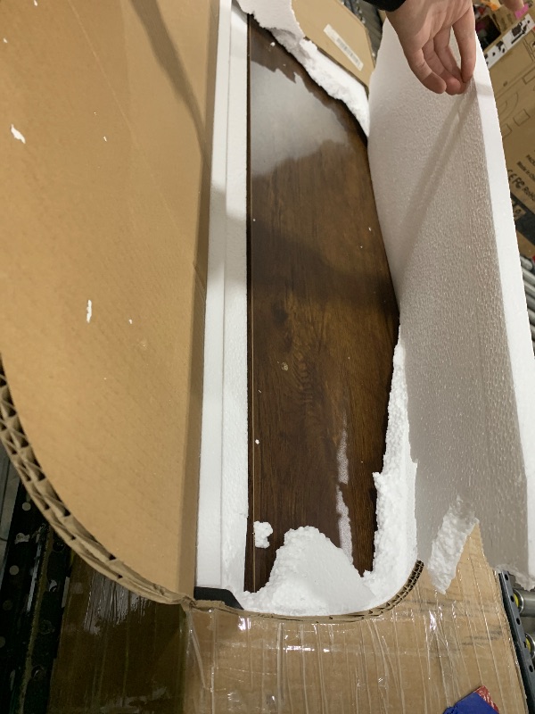 Photo 1 of Tribesigns 5-Tier Bookshelf, Vintage Industrial Style Bookcase 72 H x 12 W x 47L Inches