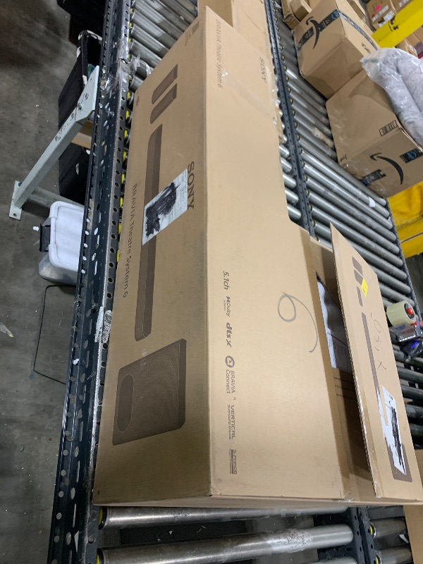 Photo 1 of Sony BRAVIA Theater System 6, 5.1ch Home Theater System Sound bar with subwoofer and Rear Speakers, Surround Sound by Dolby Atmos/DTS:X Compatible HT-S60