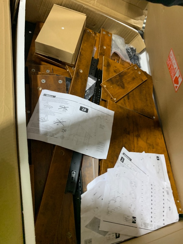 Photo 1 of DWVO Vanity Desk with Stool, 4 Drawers, Lighted Makeup Desk with Large Mirror, 3 Color Modes, Outlets & USB Ports