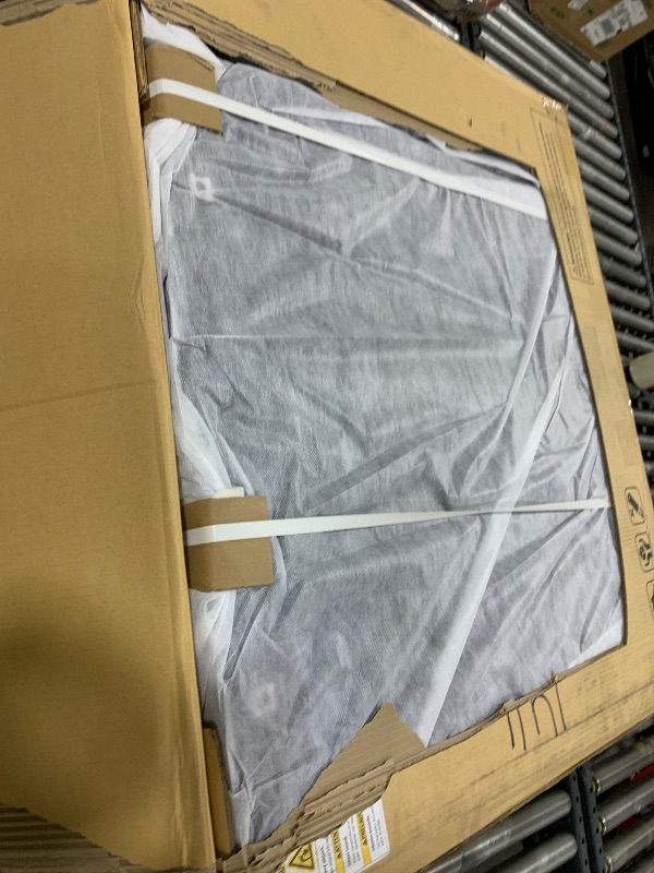 Photo 1 of Amazon Basics Futon Sofa Bed, Convertible Memory Foam Sofa Couch Modern Loveseat Sleeper for Small Compact Living Room,Office,Apartment,Dark Grey Linen Fabric