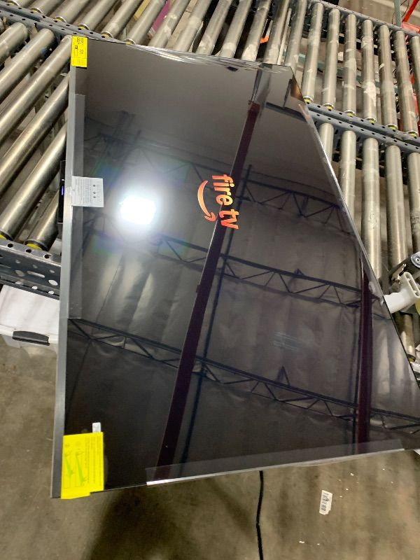 Photo 1 of FOR PARTS DOES NOT FUNCTION PROPERLY*************Amazon Fire TV 50" Omni QLED Series (newest model), 4K Ultra HD smart TV, HDR10+, Dolby Vision, Dolby Audio, quad-core processor, hands-free with Alexa