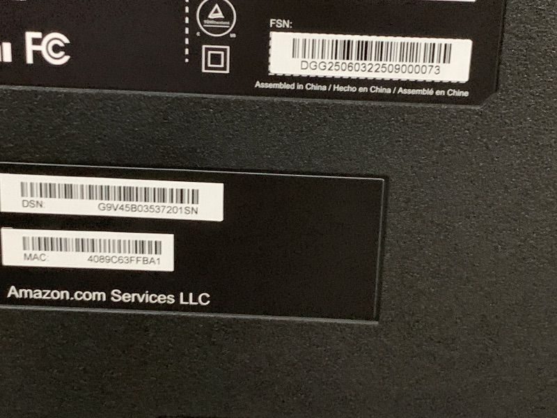 Photo 1 of FOR PARTS DOES NOT FUNCTION PROPERLY*************Amazon Fire TV 50" Omni QLED Series (newest model), 4K Ultra HD smart TV, HDR10+, Dolby Vision, Dolby Audio, quad-core processor, hands-free with Alexa