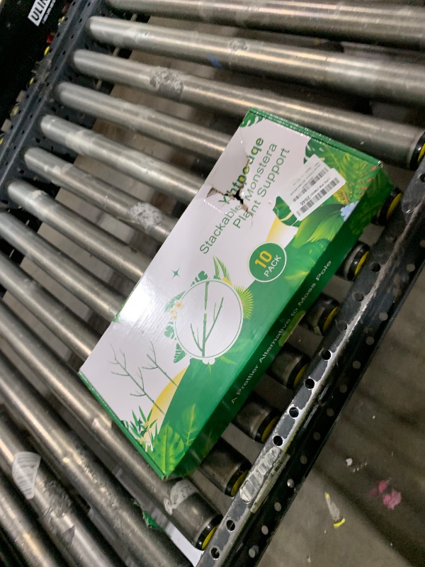 Photo 1 of 10 Pack Stackable Monstera Plant Support, Garden Stakes for Climing Plants Stem Support, Durable Plant Accessories for Indoor Outdoor Potted Plants, Pothos, Vine, Flower Use