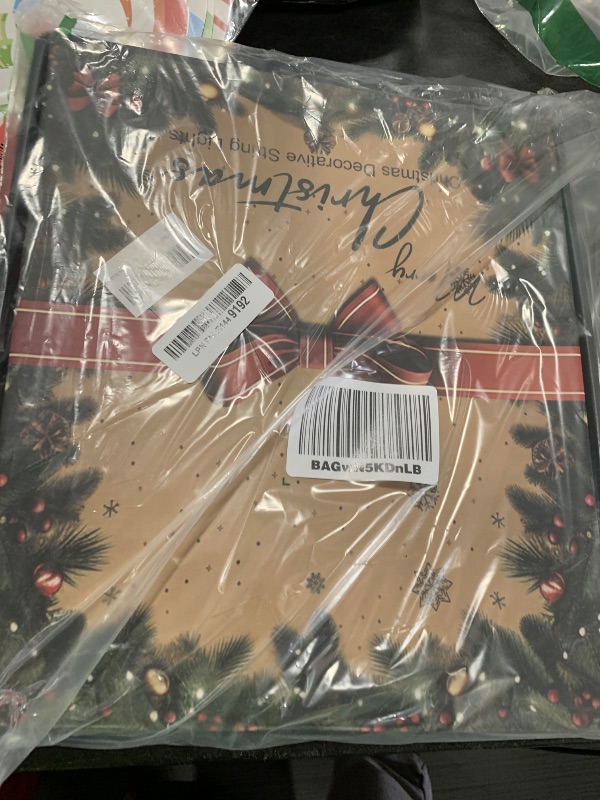 Photo 1 of (New) Christmas Decorations Star String Lights, 320 LED Christmas Light Outdoor Yard Decorations Tree Light with 13" Star,Hanging Fairy Twinkle Light for Xmas New Year Holiday Party