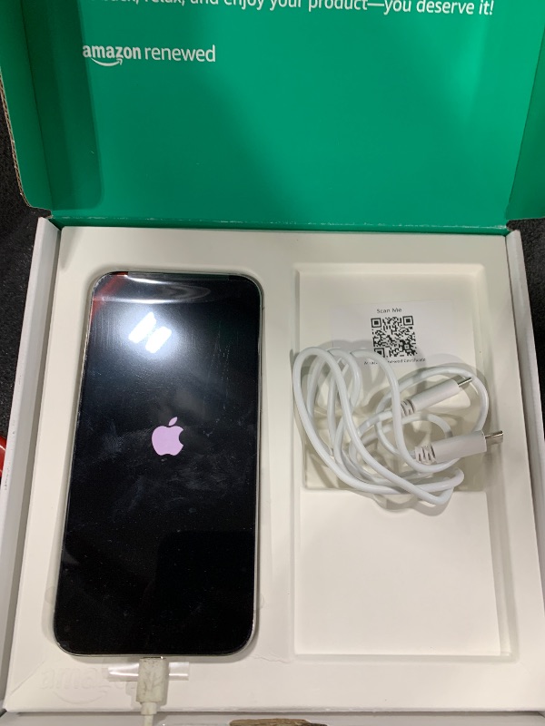 Photo 1 of Apple iPhone (Renewed Premium) 15 Pro Max, 512GB, White Titanium - Unlocked