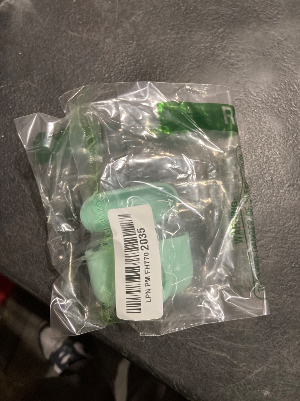 Photo 1 of 2 in 1 Protective Case for Apple AirPods Pro Air Tag Holder Combo, Soft Silicone Airpods Pro AirTag Case with 2 PCS Screen Protector, Anti-Scratch Anti-Fall Anti-Lost (MintGreen)