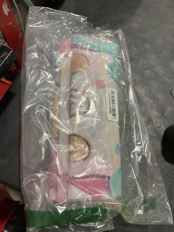 Photo 1 of Deroro Welcome Christmas Gingerbread Man Porch Banner Sign, Pink Xmas Holly Jolly Front Door Decorative Hanging Banner Flag, Funny Winter Holiday Peppermint Candy Decoration Home Outdoor Decor