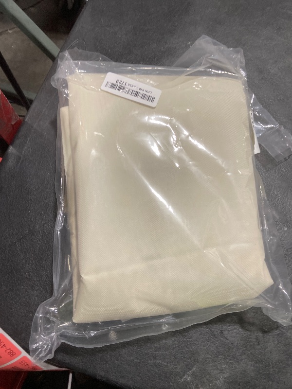 Photo 1 of Air Conditioner Cover Indoor - Window Ac Covers for Inside, Windproof, Dustproof and Waterproof Window Air Conditioner Cover for Winter, Insulation for Wall Ac Unit 25"W x 17"H x 3.5"D, Beige