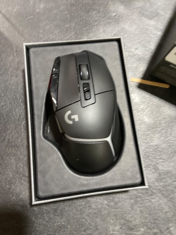 Photo 1 of Logitech G502 X Plus Wireless Gaming Mouse - Lightspeed Optical, LIGHTFORCE Switches, LIGHTSYNC RGB, Hero 25K Sensor for PC/Mac - Black