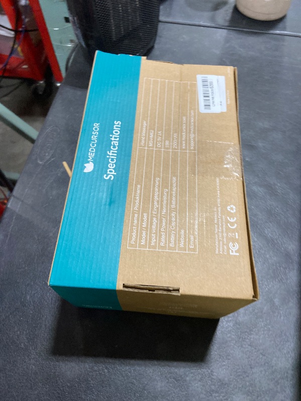 Photo 1 of Medcursor Cordless Hand Massager, Hand Massager with Heat and Compression, Hand Warmer with Acupressure Beads, 6 Massage Modes