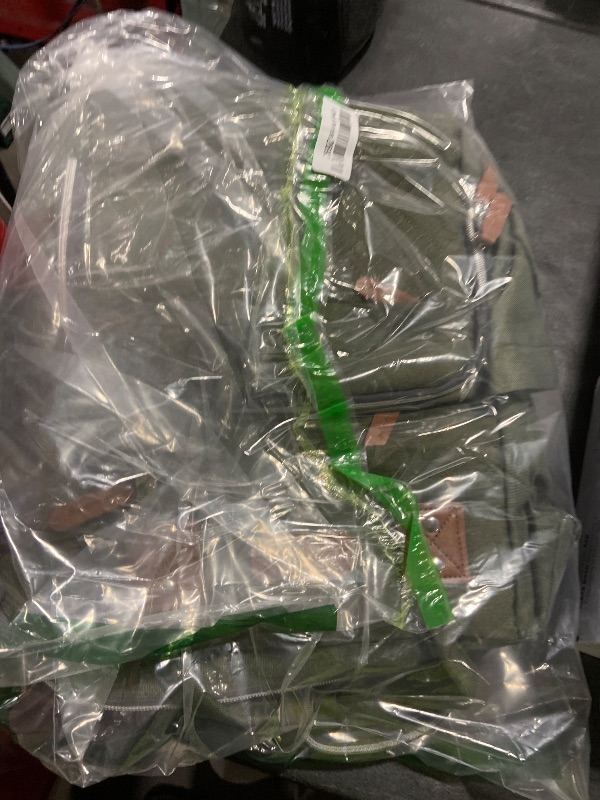 Photo 1 of ISMGN Diaper Bag Backpack with Changing Station, Large Diaper Bag, Baby Bag, Multifunctional Diaper Bag, ARMYGREEN