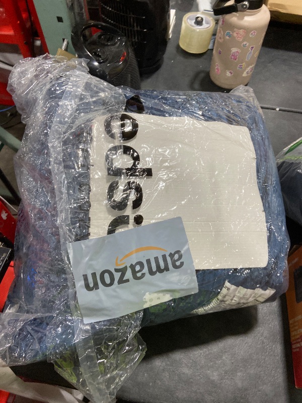 Photo 1 of Bedsure GentleSoft Electric Blanket King Size - Soft Ribbed Flannel Heated Blanket with Dual Control, Heating with 10 Heat Settings & 10 Time Settings, 8 hrs Timer Auto Shut Off (90x100 inches, Navy)