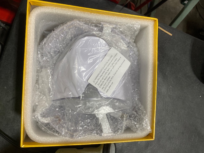 Photo 1 of EVFOFO Red Light Mask for Face, 7 Custom Modes with Infrared, 850nm Infrared & Red Light Masks, Portable with Timer for Home Use