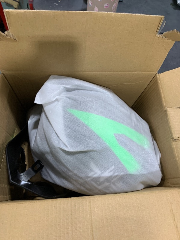 Photo 1 of Full Face Motorcycle Helmets Adults Dual Vision Motor-Bike Street Bike Racing Motorbike ADV Moped Helmet Men Women DOT Approved (Green, X-Large)