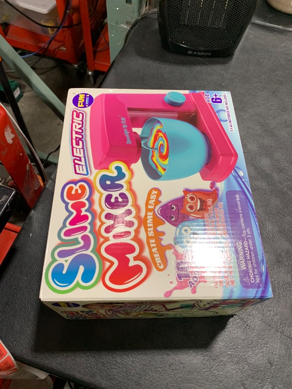 Photo 1 of Electric Slime Mixer Machine Kit for Kids, FunKidz Twist Mixing Glue and Activator to Making Slime Automatic Craft Toy for Girls Ages 8-12 Boys Gifts